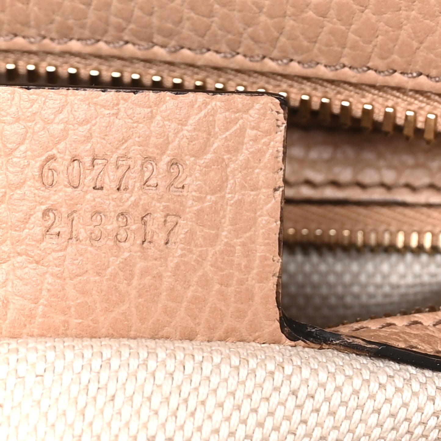 Dollar Calfskin Medium Soho Top Handle Satchel Camelia