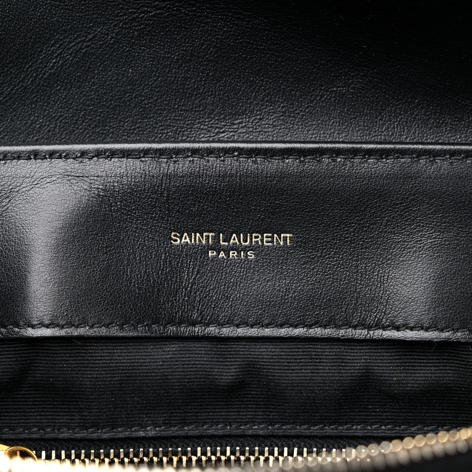 Saint Laurent Calfskin Y Quilted Monogram Medium Loulou Chain Satchel Black 6 of 11