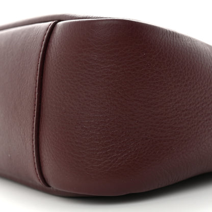 Saint Laurent Smooth Calfskin Small Le 5 A 7 Soft Hobo Rouge Legion 10 of 12