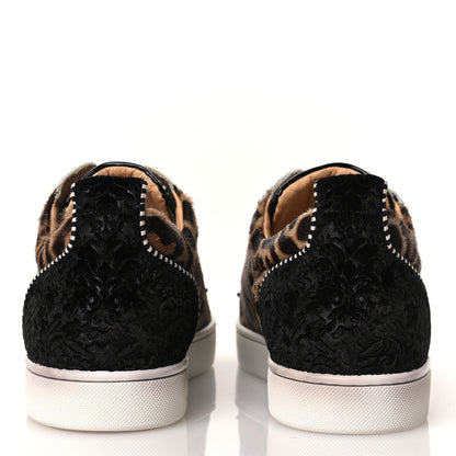 Christian Louboutin Calfskin Patent Spikes Mens Loubikick Flat Sneakers 45 Multi 6 of 10