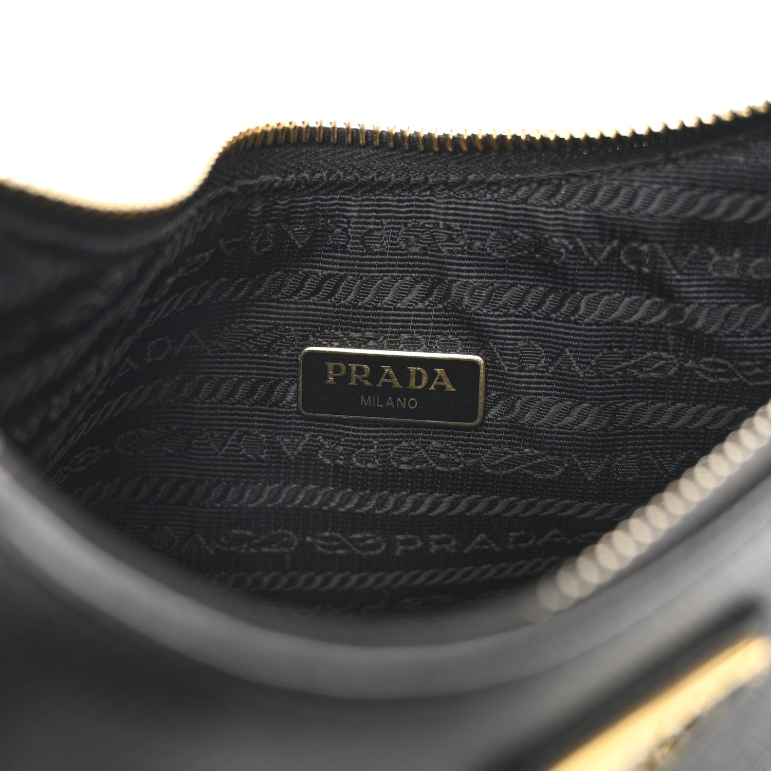 Prada Saffiano Lux Re-Edition 2005 Shoulder Bag Black 6 of 15