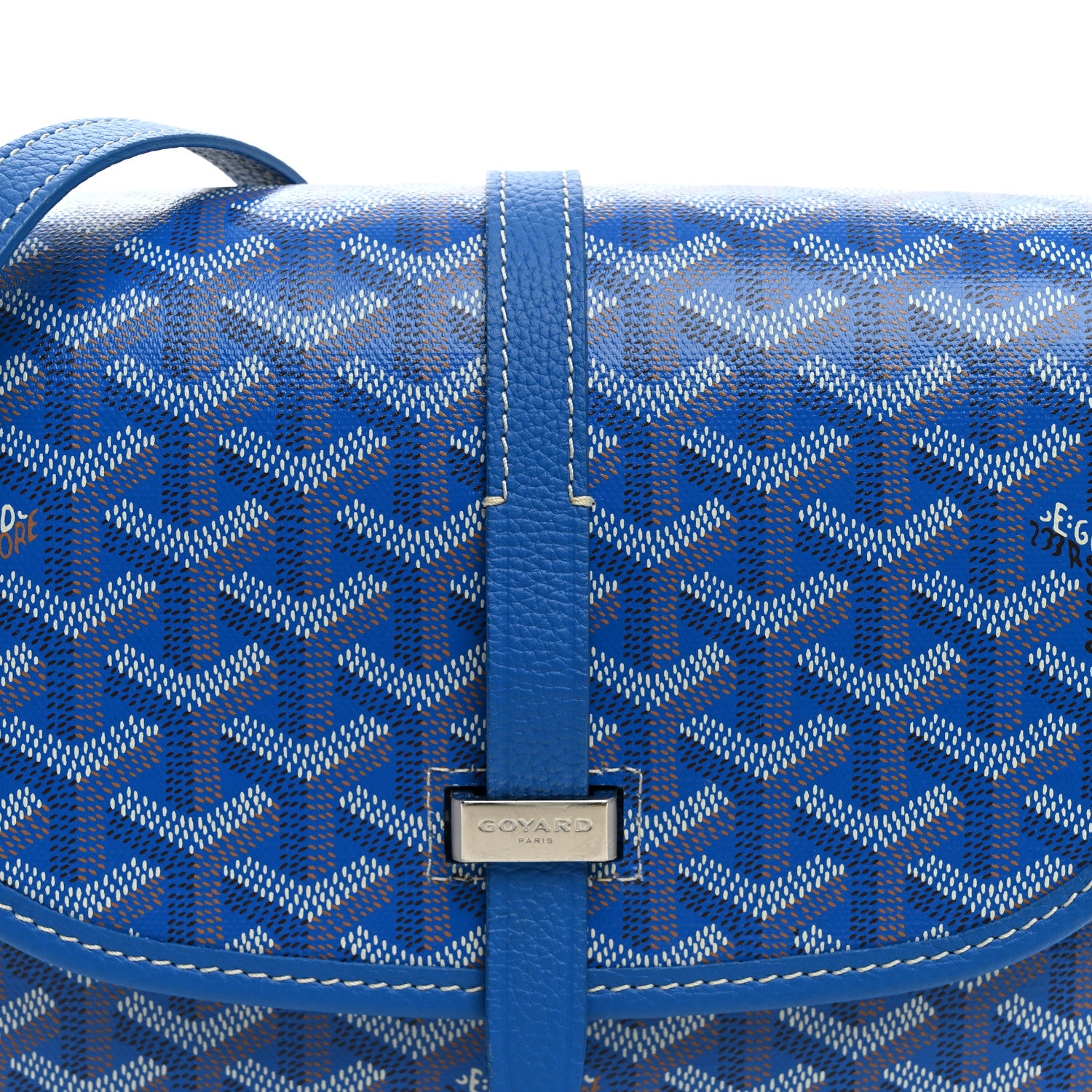 Goyard Goyardine Belvedere II PM Messenger Bag Sky Blue 6 of 8