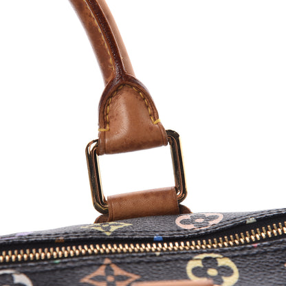Louis Vuitton Monogram Multicolor Speedy 30 Black 10 of 17