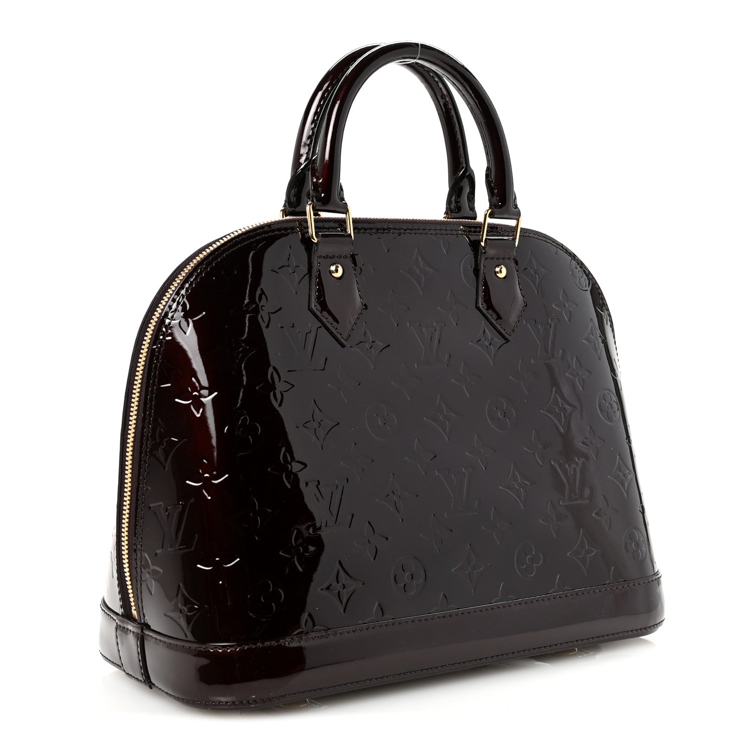 Louis Vuitton Vernis Alma PM Amarante 3 of 9