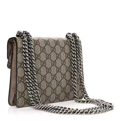 Gucci GG Supreme Monogram Mini Dionysus Shoulder Bag Taupe 3 of 11