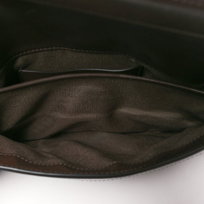 Givenchy Patent Calfskin Small P'tit Voyou Shoulder Bag Ebony Brown 6 of 10
