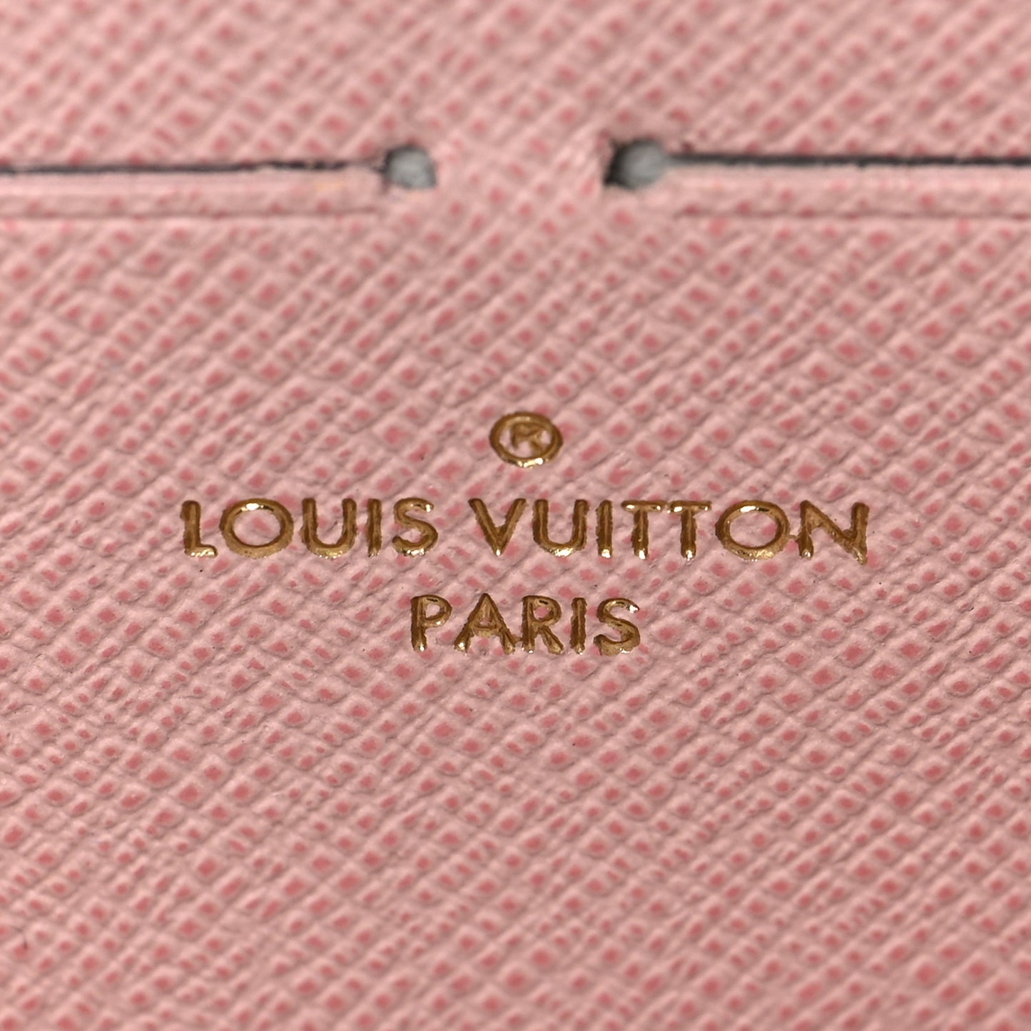 Damier Azur Clemence Wallet Rose Ballerine