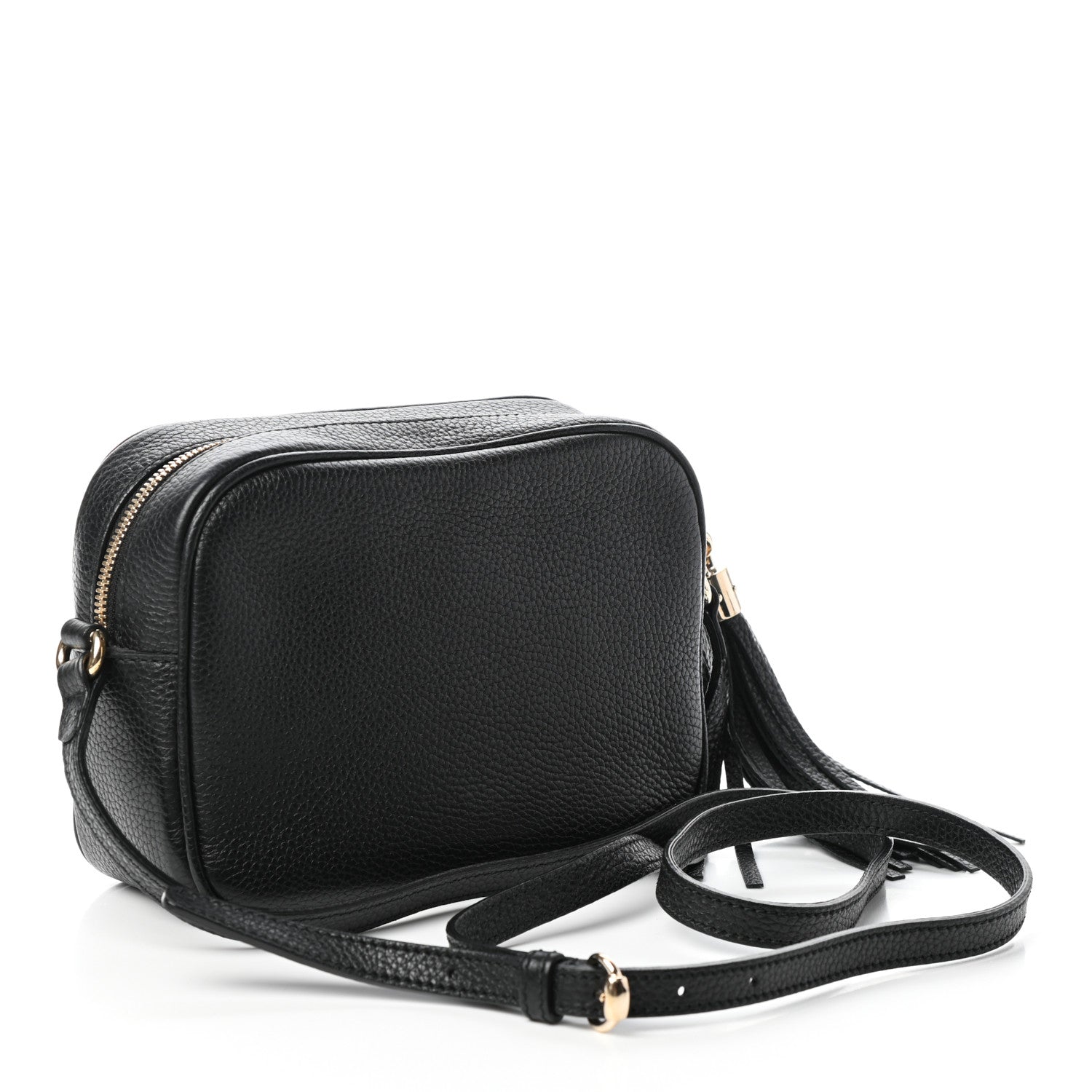 Gucci Pebbled Calfskin Small Soho Disco Bag Black 3 of 8