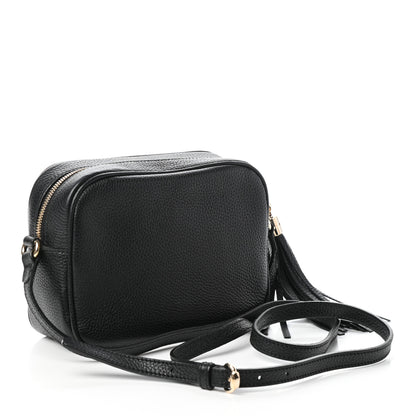 Gucci Pebbled Calfskin Small Soho Disco Bag Black 3 of 8