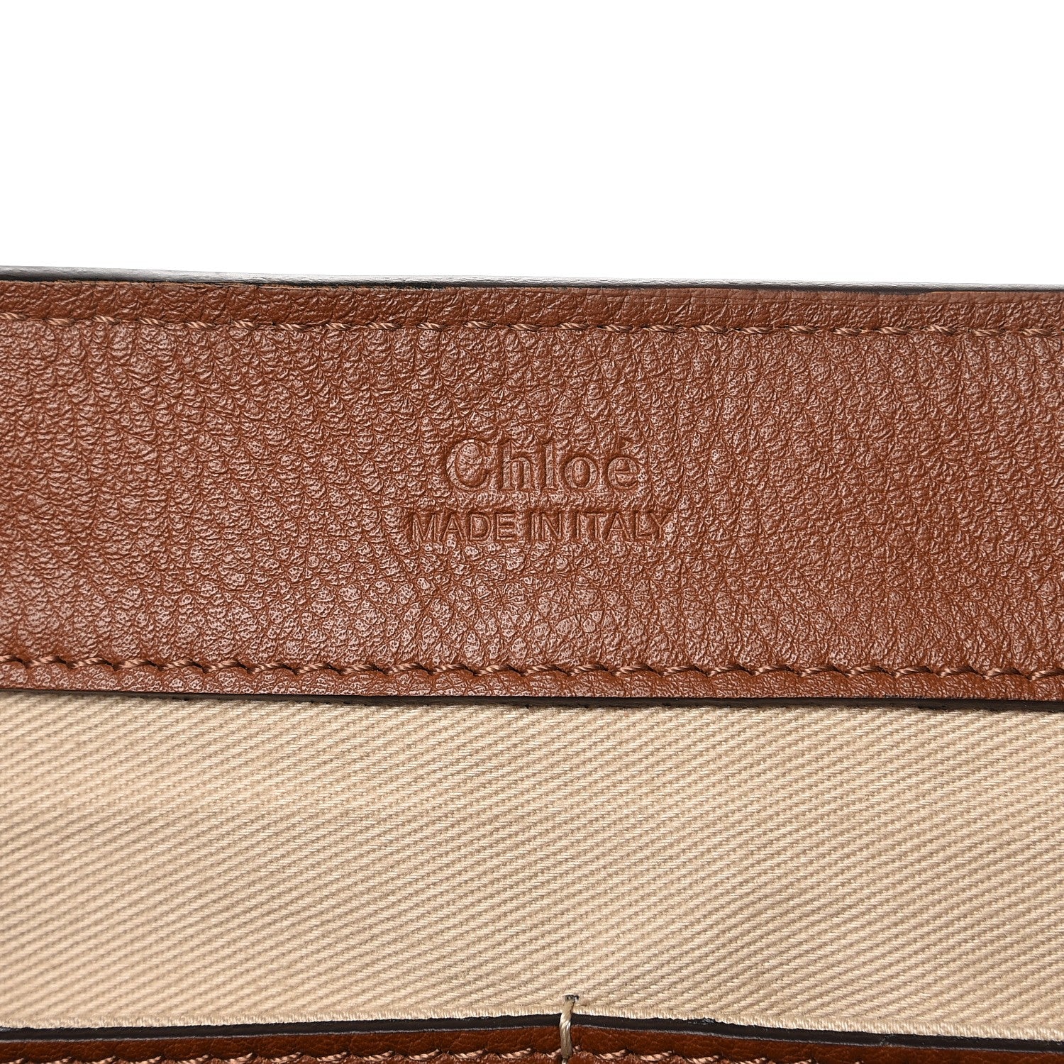 Chloe Calfskin Medium Faye Day Shoulder Bag Caramel 8 of 9
