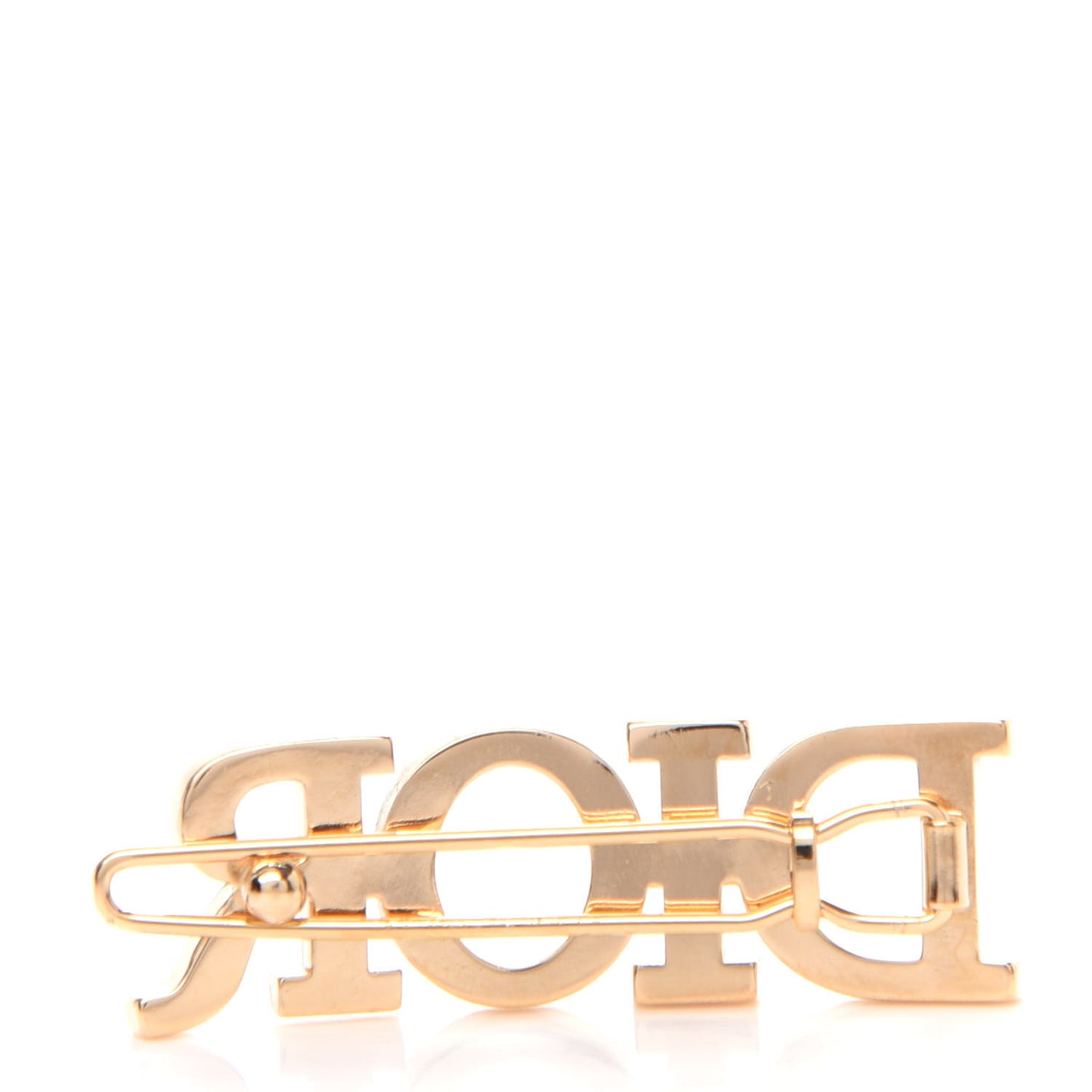 Metal Crystal Dior(r)evolution Barrette Gold
