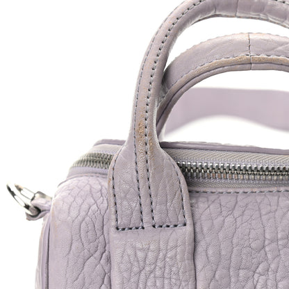 Alexander Wang Pebbled Lambskin Mini Rockie Lavender Rodhium Hardware 10 of 21