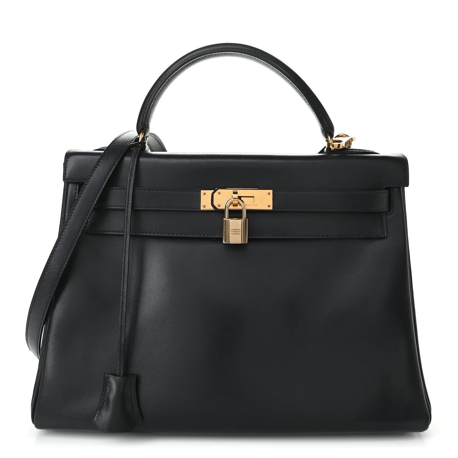 Hermes Box Kelly Retourne 32 Black 1 of 13