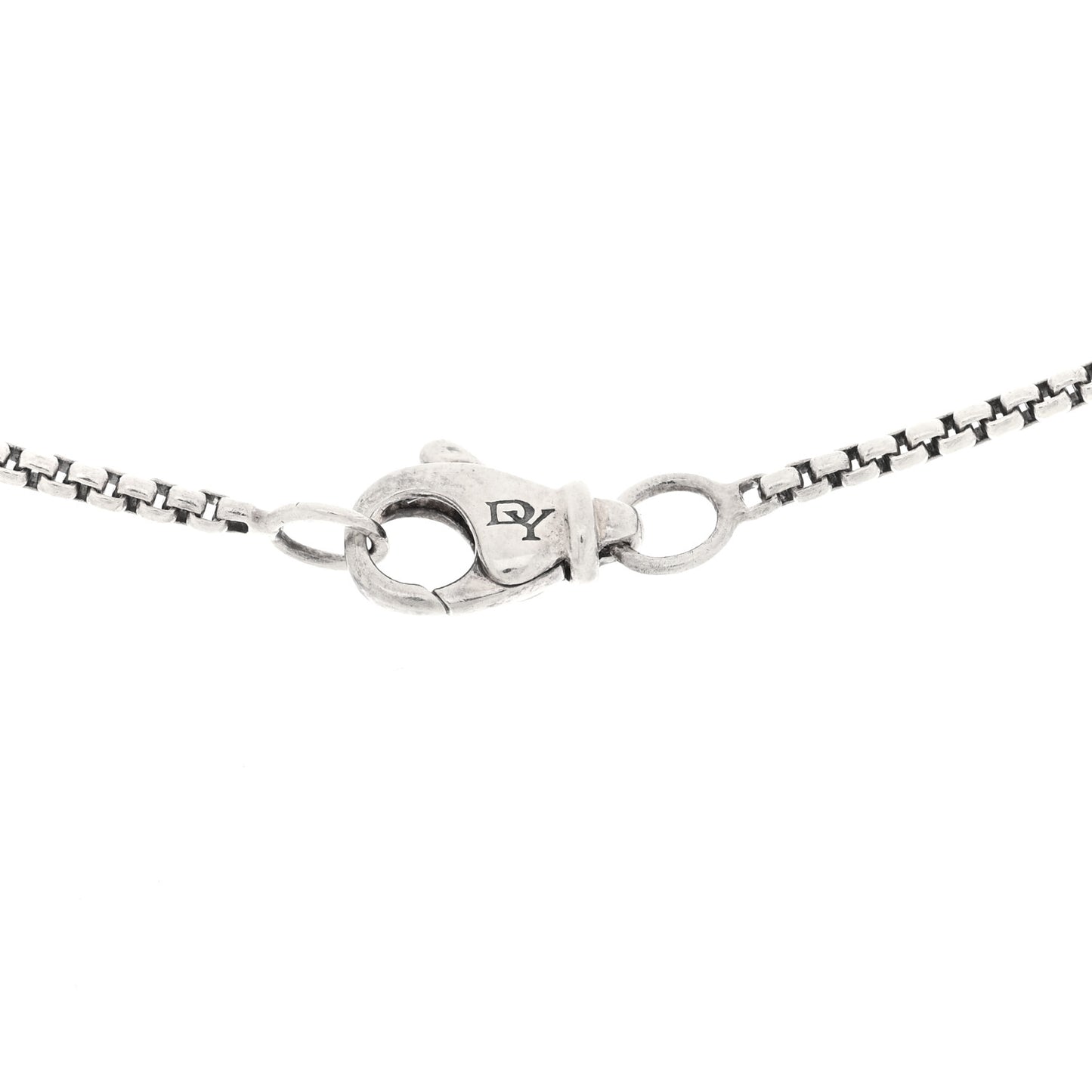 Sterling Silver Diamond Pave 7mm Petite Albion Pendant Necklace