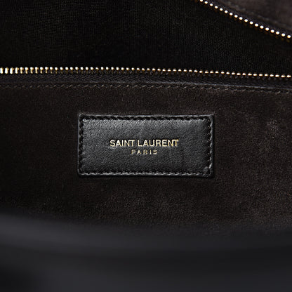 Saint Laurent Calfskin Large Sac De Jour Carryall Dark Brown 6 of 9