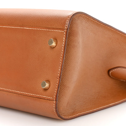 Hermes Courchevel Kelly Sport GM Gold 10 of 10