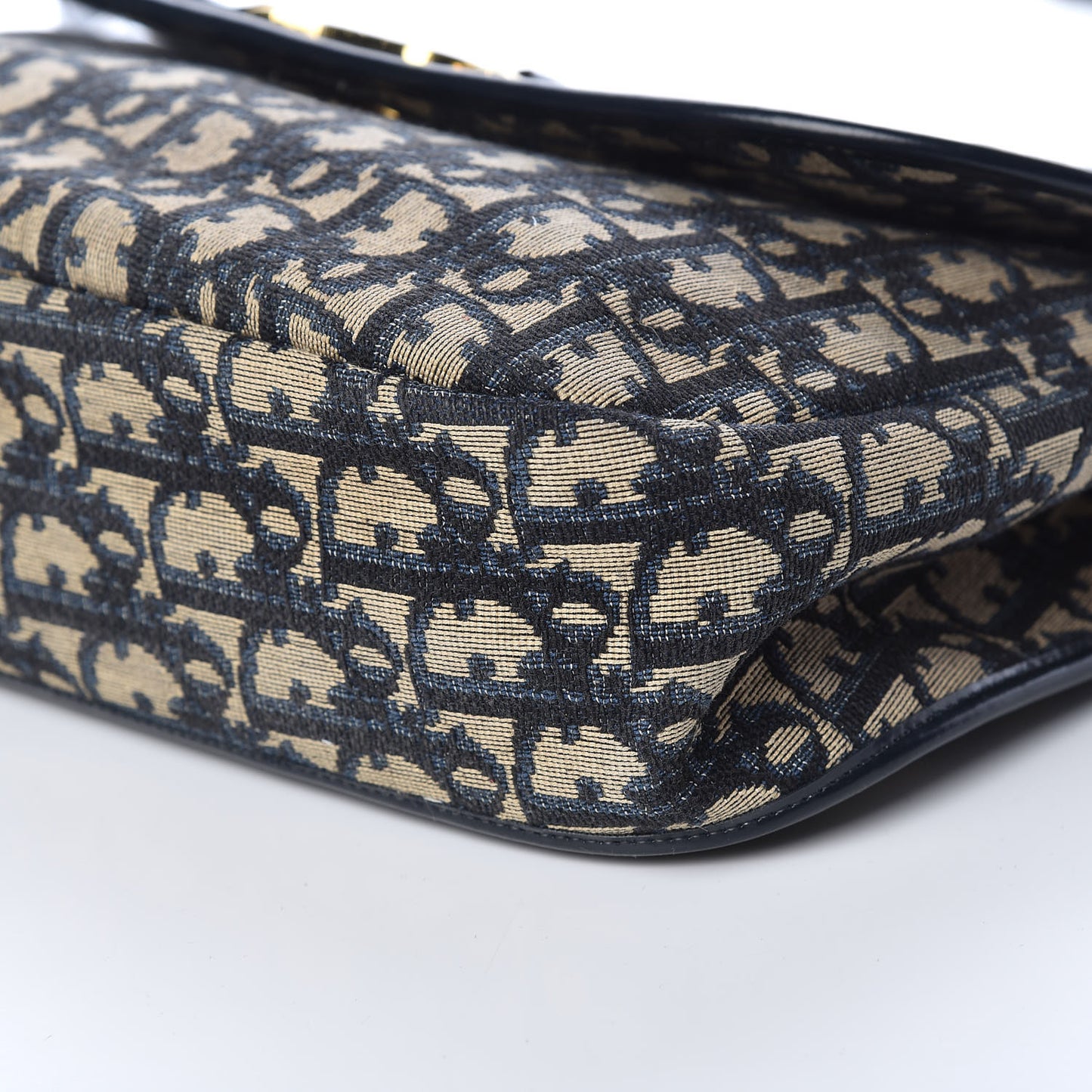 Monogram Flap Navy Blue