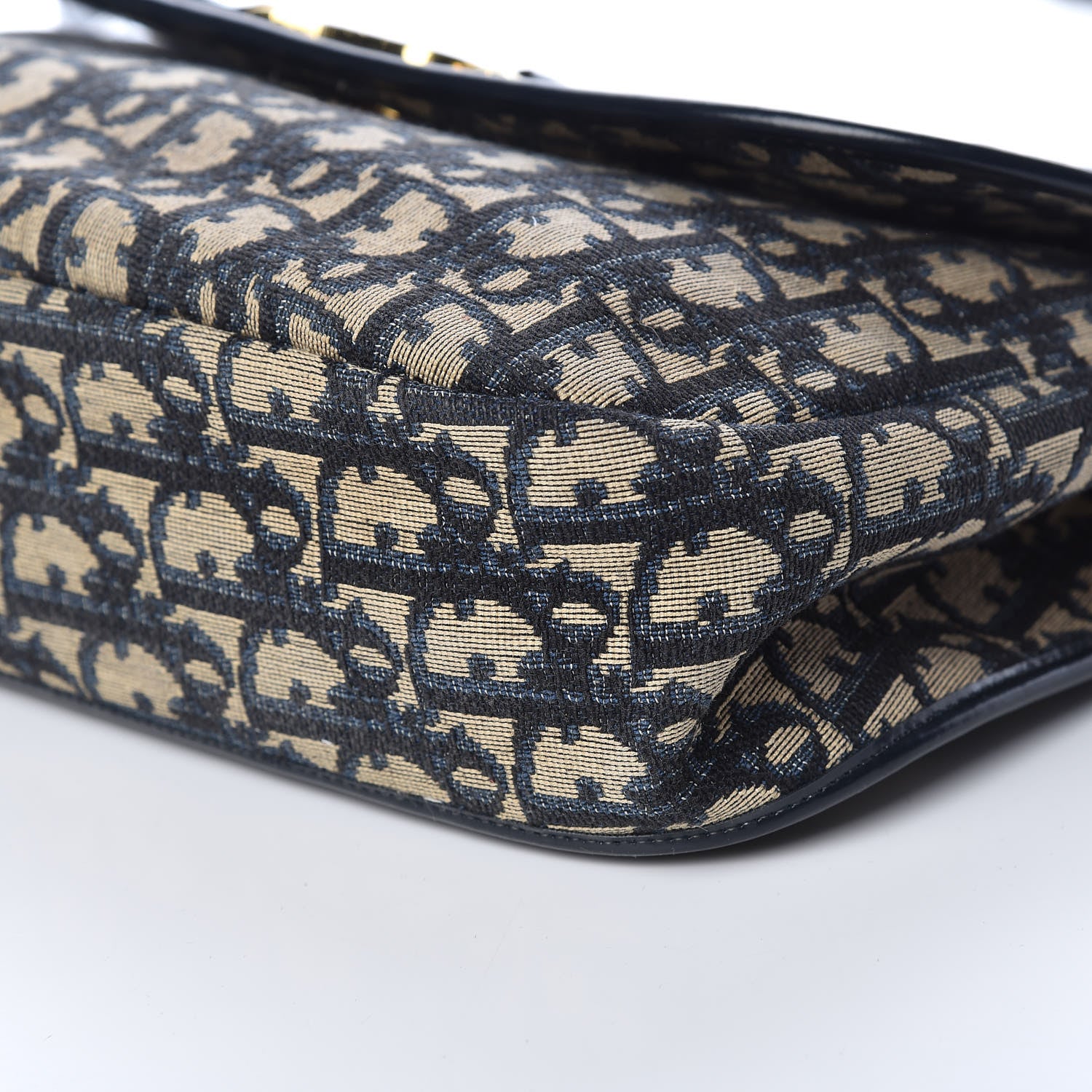 Christian Dior Monogram Flap Navy Blue 16 of 16
