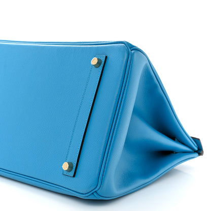 Hermes Epsom Birkin 35 Bleu Zanzibar 10 of 14
