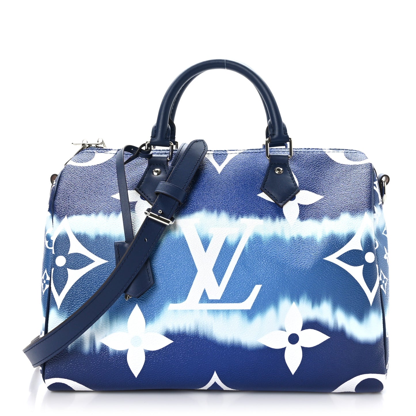 Monogram Escale Speedy Bandouliere 30 Blue