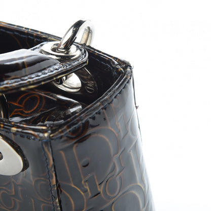 Christian Dior Patent Ultimate Mini Lady Dior Brown 12 of 12