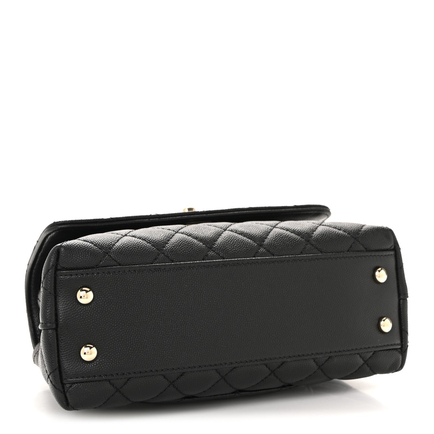 Chanel Caviar Quilted Mini Coco Handle Flap Black 4 of 11