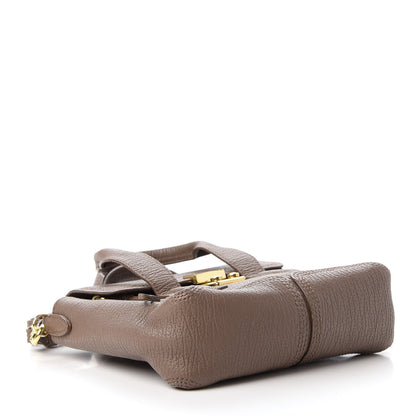 3.1 Phillip Lim Textured Calfskin Mini Pashli Satchel Taupe 4 of 10
