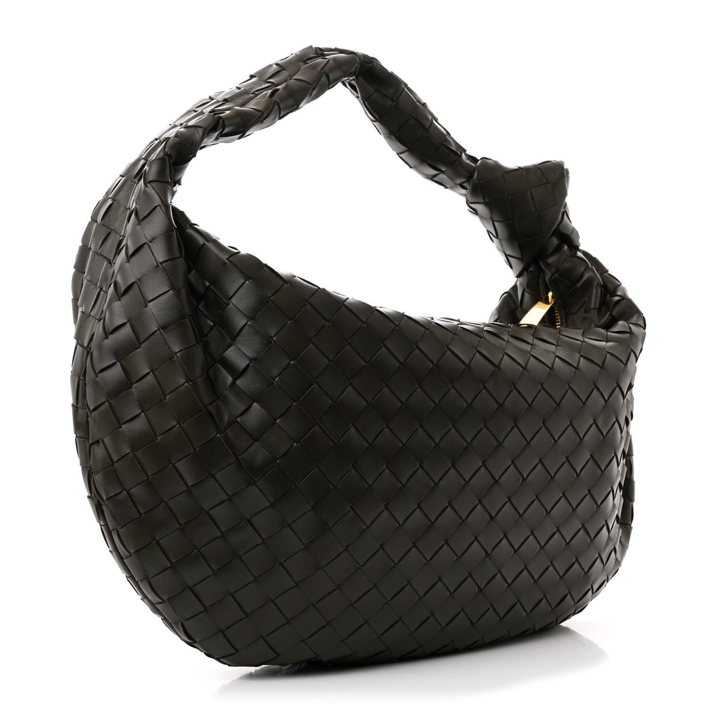 Nappa Intrecciato Small Jodie Kaki