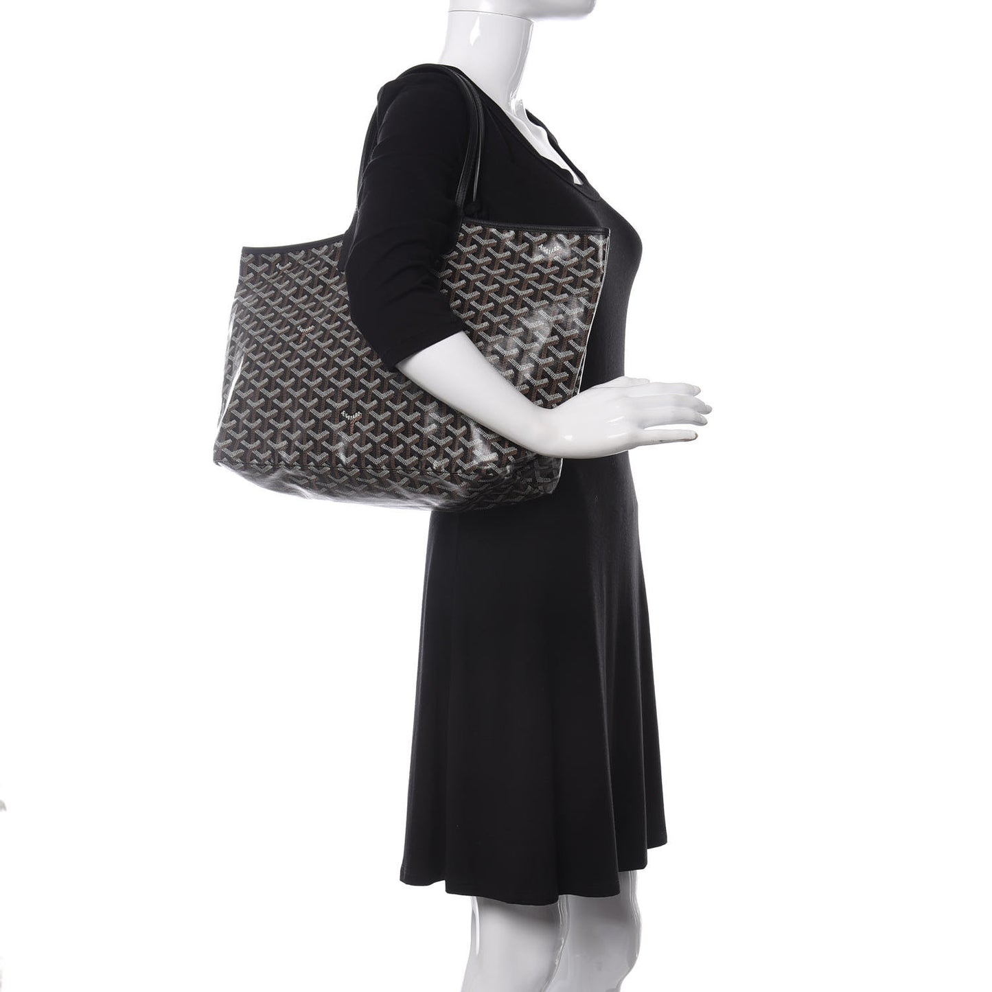 Goyardine Saint Louis PM Black