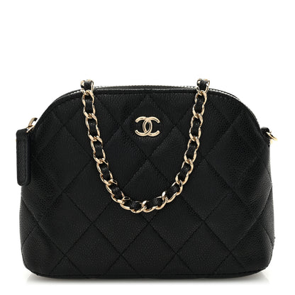 Chanel Caviar Quilted Classic Clutch With Chain Black 1 of 11