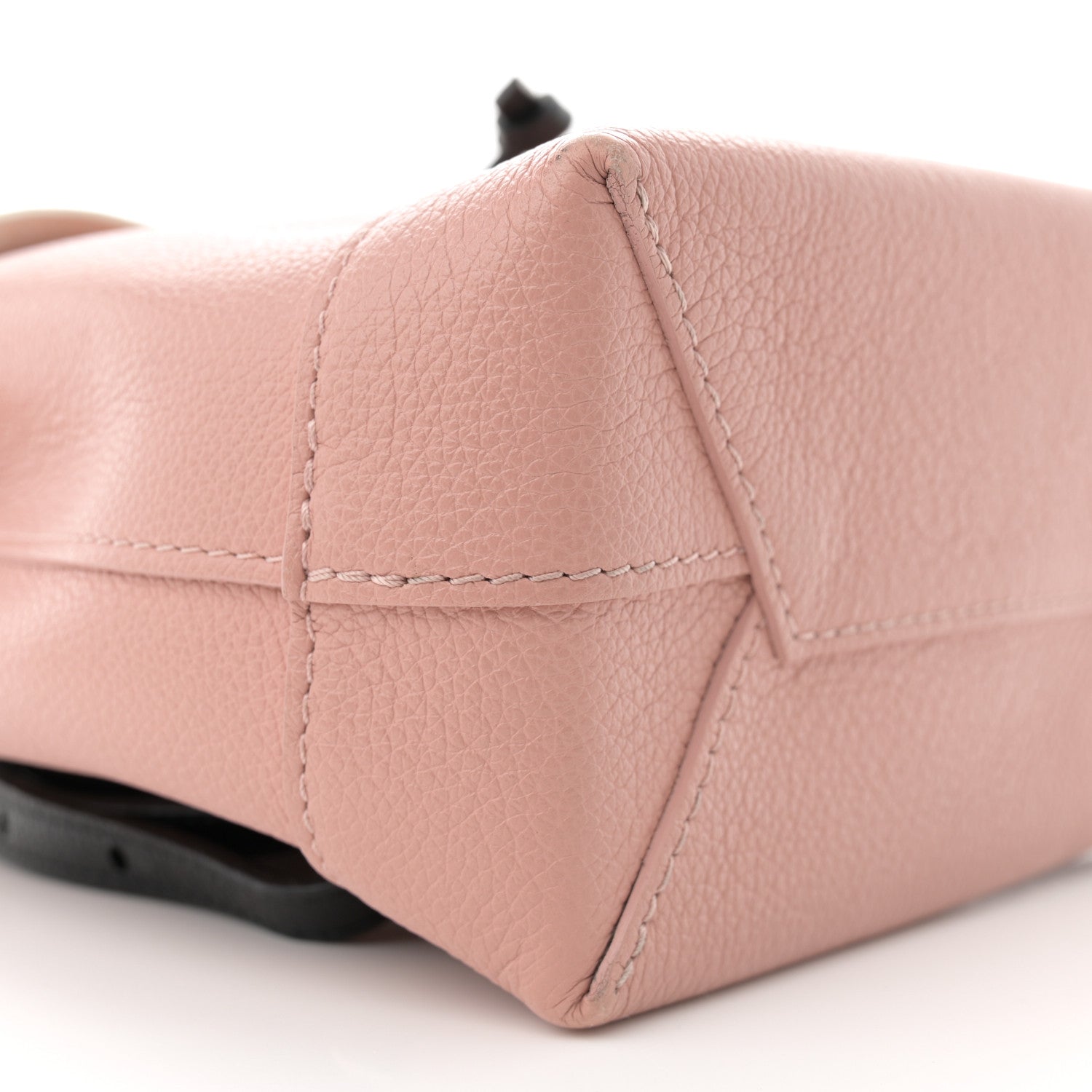 Louis Vuitton Soft Calfskin Lockme Backpack Rose Ballet White Maito Rose Ballet White Maito Black 9 of 17