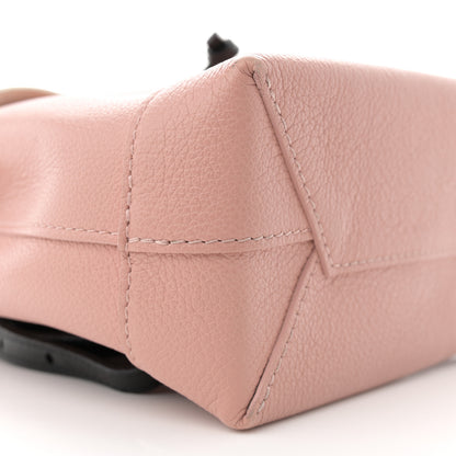 Louis Vuitton Soft Calfskin Lockme Backpack Rose Ballet White Maito Rose Ballet White Maito Black 9 of 17