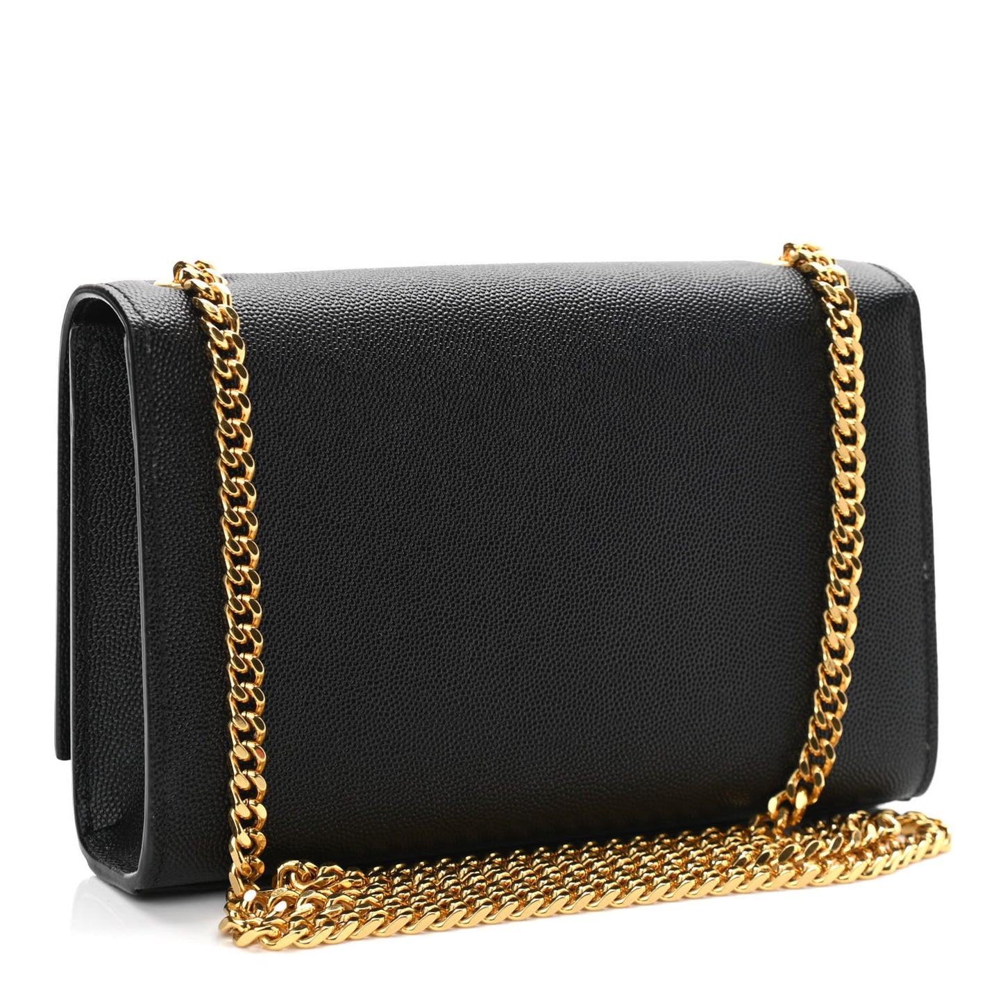 Grain De Poudre Small Monogram Kate Satchel Black