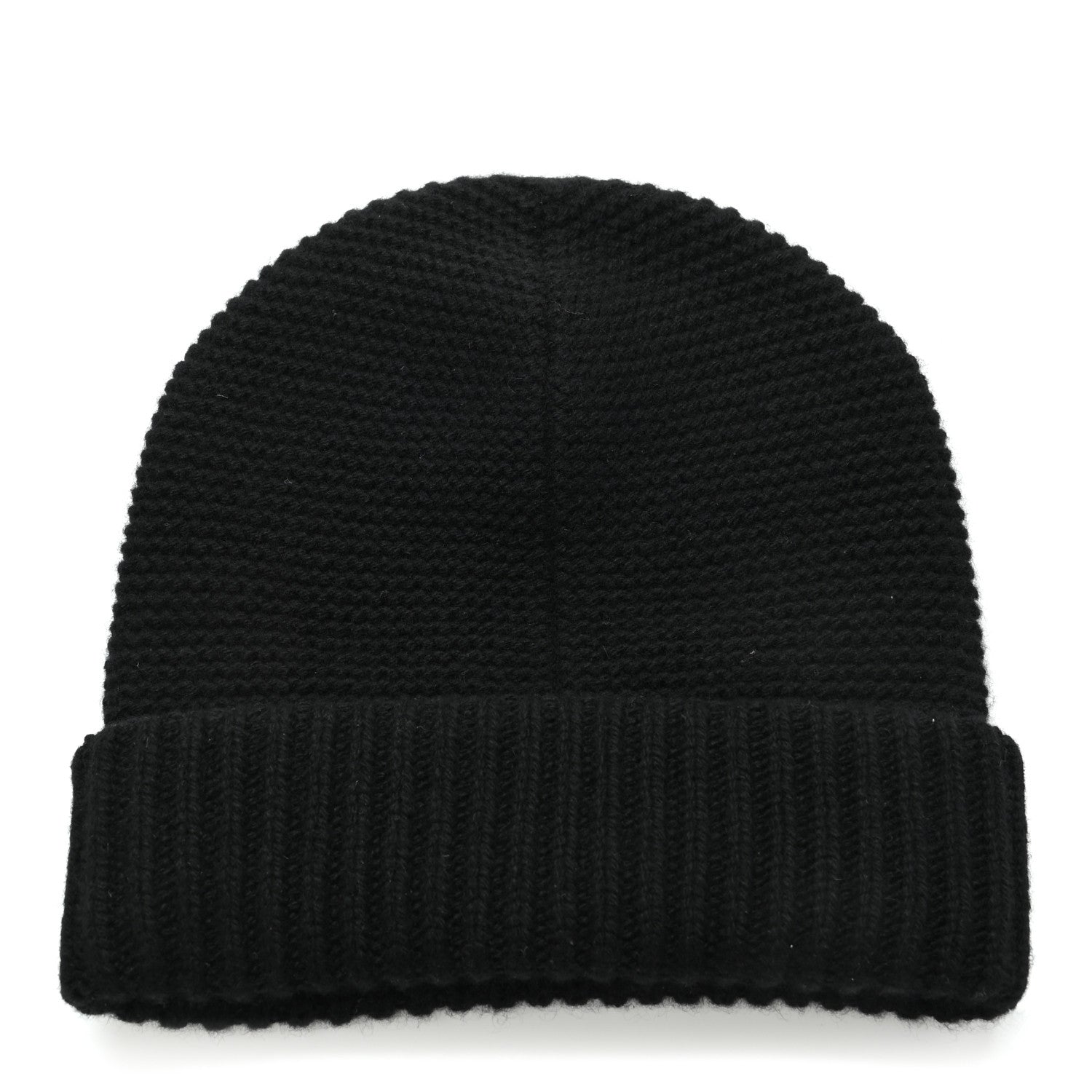 Hermes Cashmere Knit Boston Beanie Hat S Black 3 of 5
