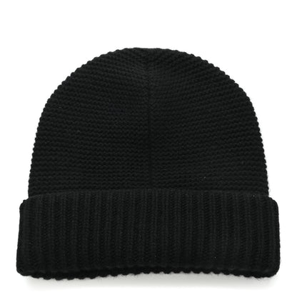 Hermes Cashmere Knit Boston Beanie Hat S Black 3 of 5