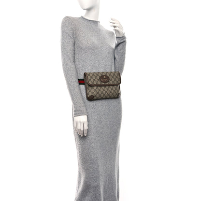Gucci GG Supreme Monogram Neo Vintage Web Belt Bag Brown 2 of 9