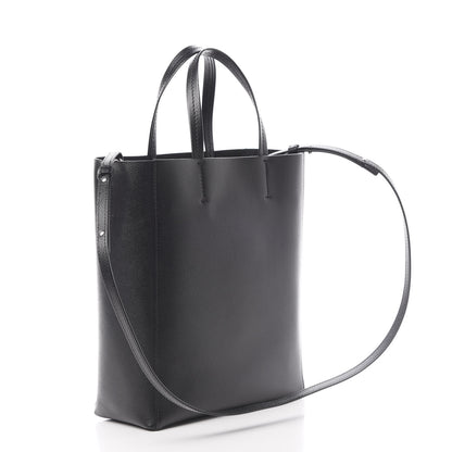 Celine Grained Calfskin Small Vertical Cabas Black 4 of 13