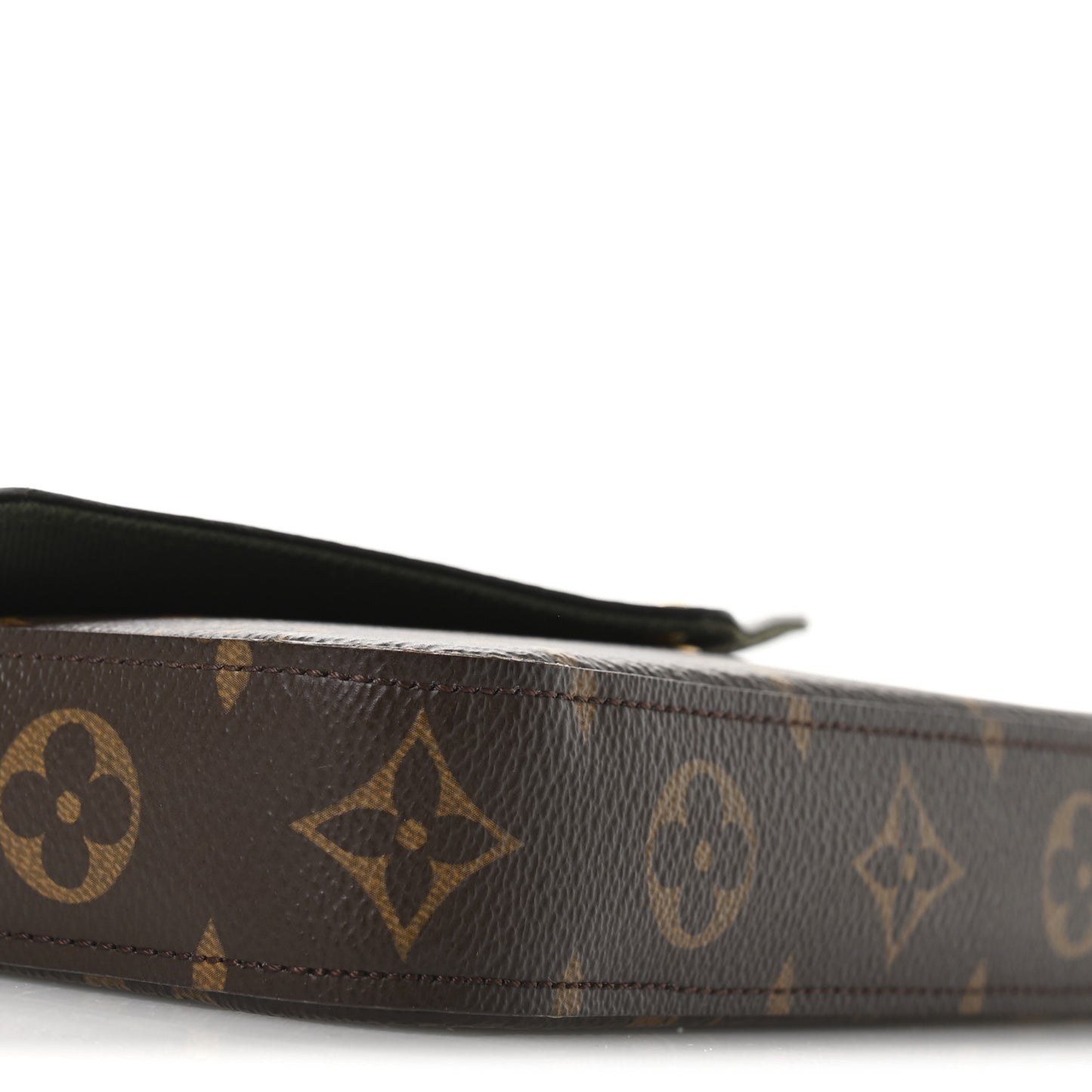Monogram Felicie Strap & Go Kaki