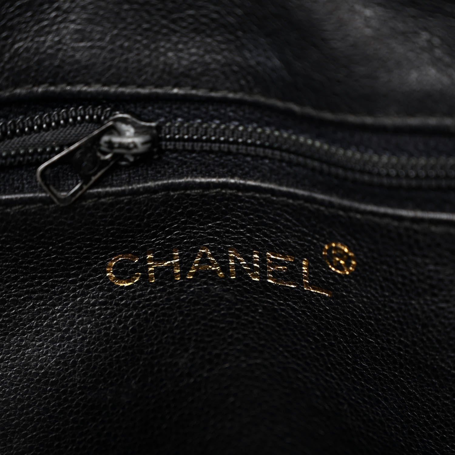 Chanel Lambskin Chevron Quilted Tassel Camera Case Black 6 of 11