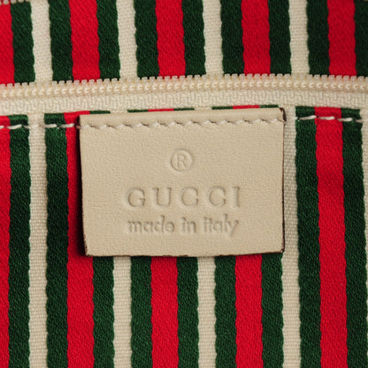 Gucci Monogram Medium New Britt Boston Off White 5 of 7