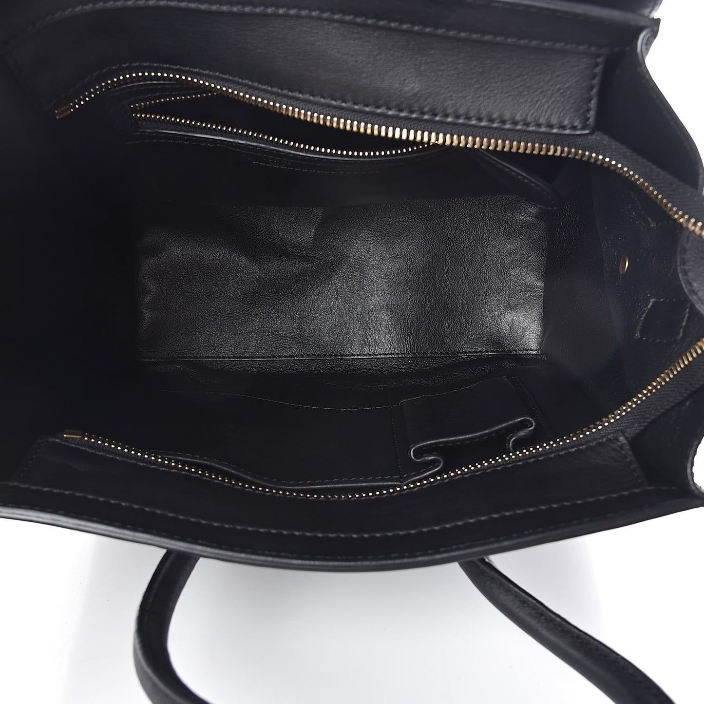 Smooth Calfskin Micro Luggage Black