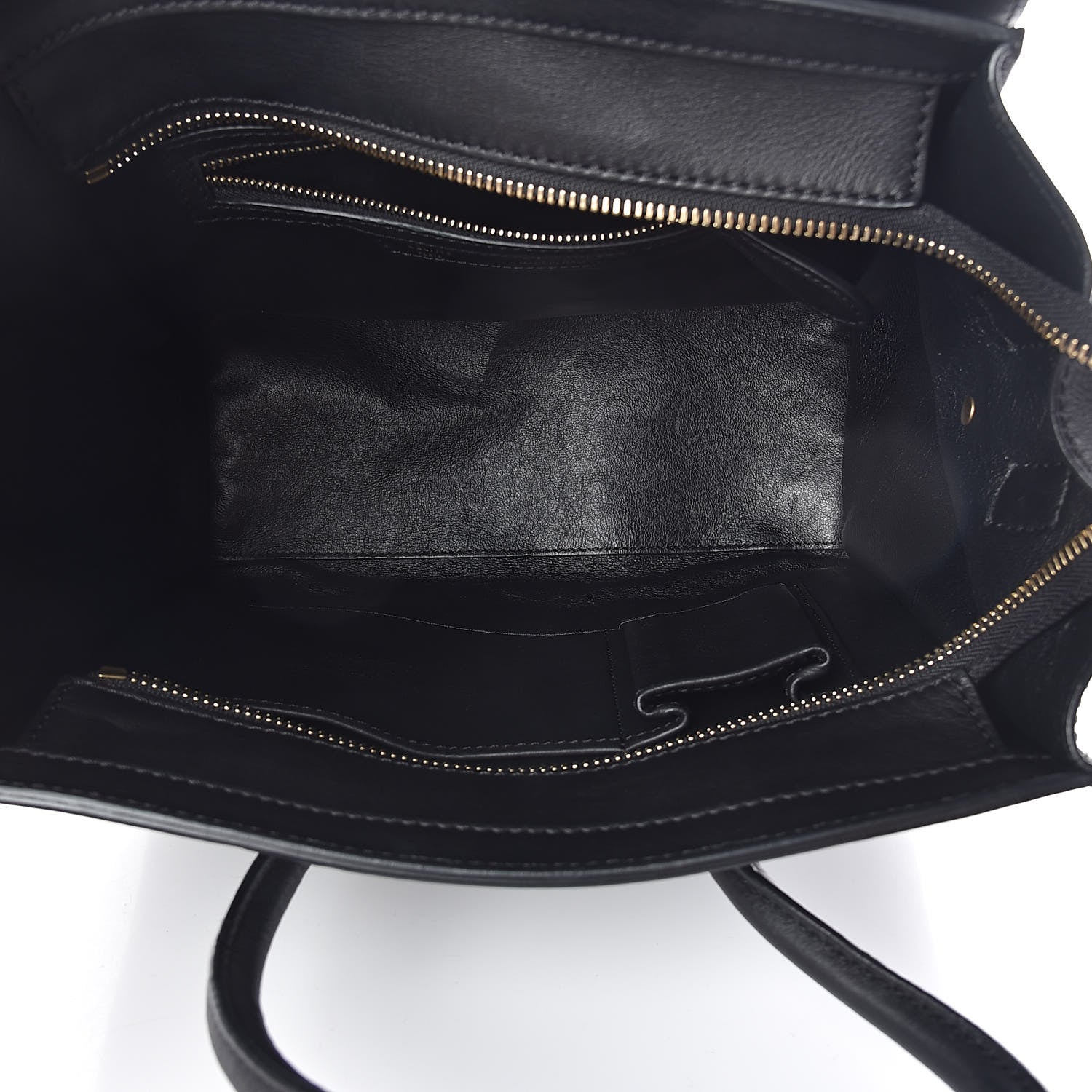 Celine Smooth Calfskin Micro Luggage Black 5 of 17