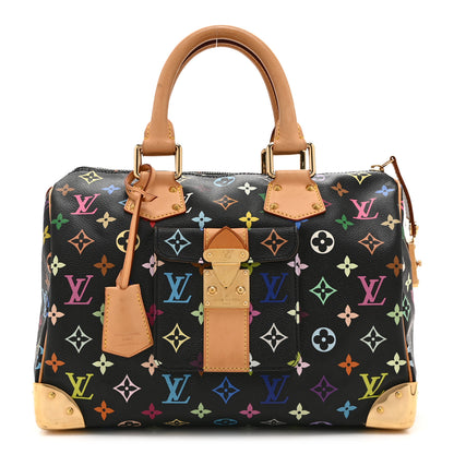 Louis Vuitton Monogram Multicolor Speedy 30 Black 1 of 10