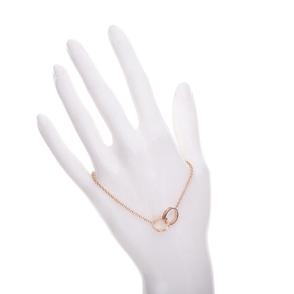 Cartier 18K Pink Gold Interlocking LOVE Bracelet 2 of 5