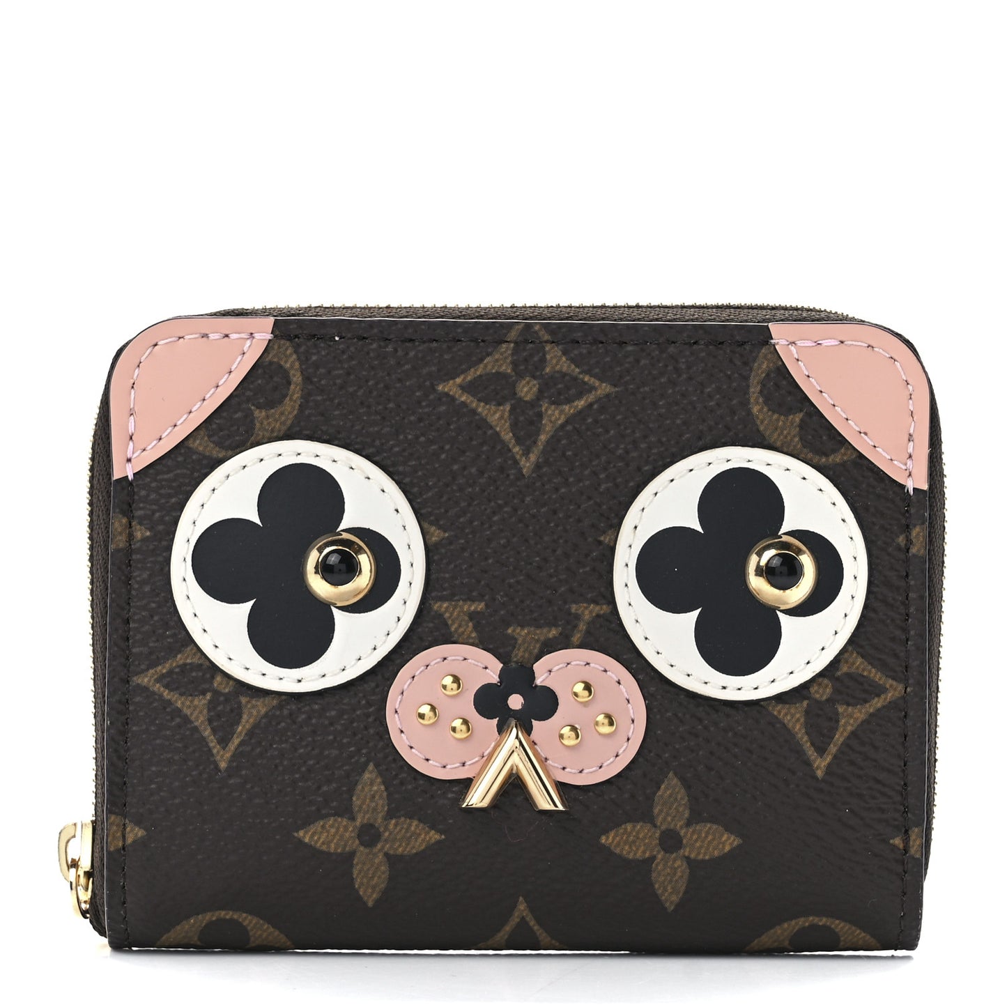 Monogram Valentine Dog Zippy Coin Purse