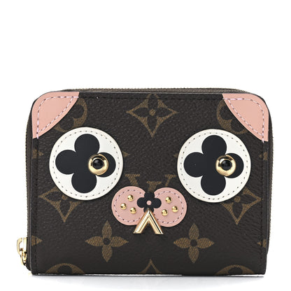 Louis Vuitton Monogram Valentine Dog Zippy Coin Purse 1 of 12