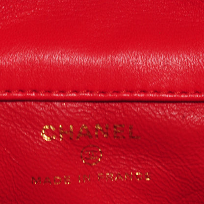 Chanel Patent Leather 2.55 Ankle Wrist Bag Red 7 of 8