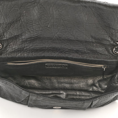 Chanel Distressed Lambskin Lady Braid Flap Black 5 of 10