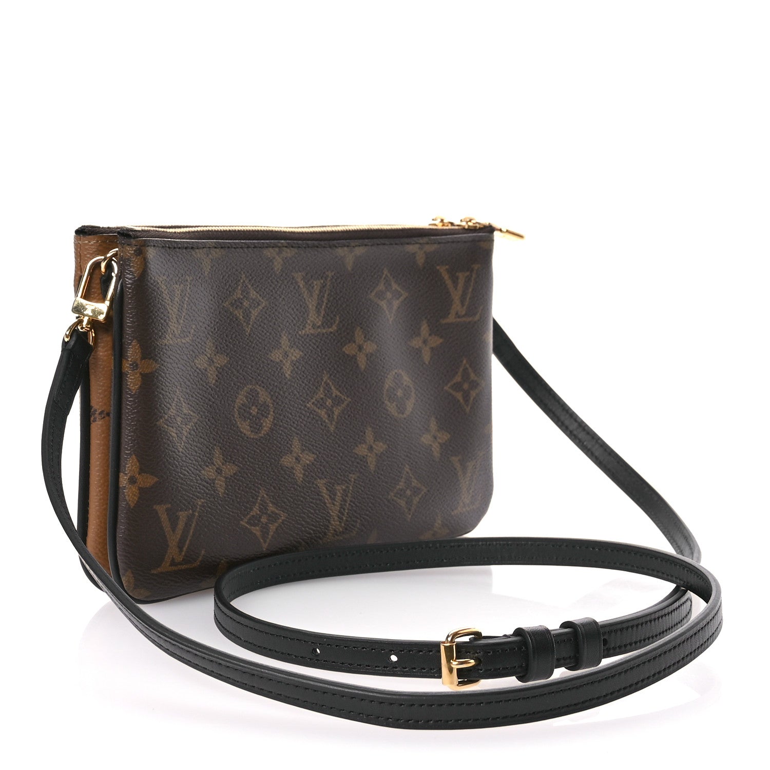 Louis Vuitton Reverse Monogram Giant Double Zip Pochette 3 of 11