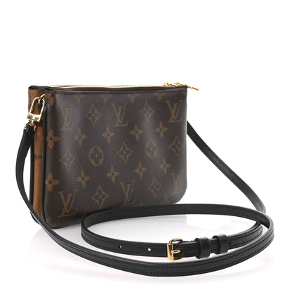 Louis Vuitton Reverse Monogram Giant Double Zip Pochette 3 of 11